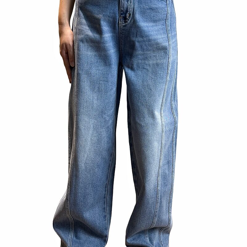 女装阔腿牛仔裤04#