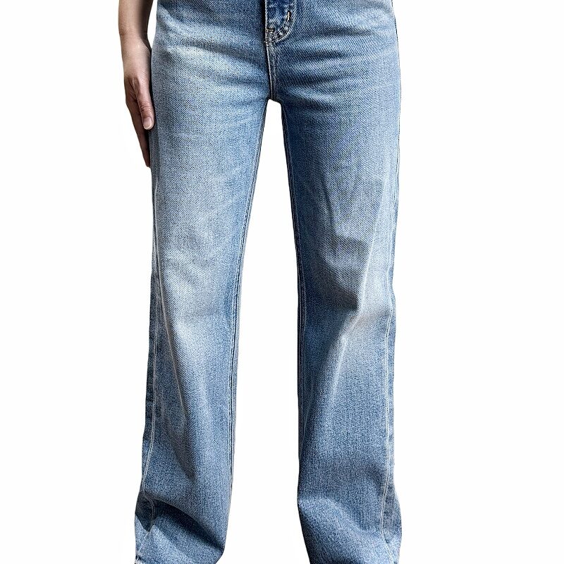 女装窄版阔腿牛仔裤#13